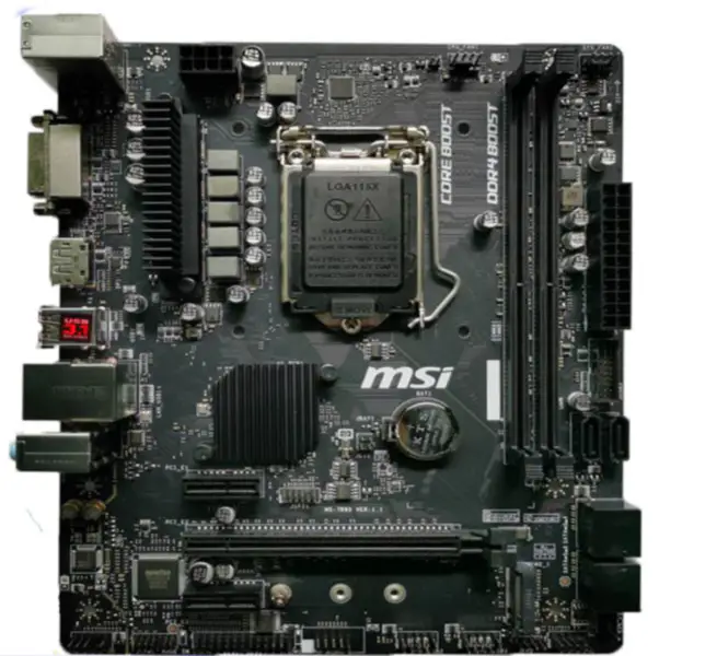 MSI B360M-S02 Moederbord LGA1151 DDR4 64GB Ondersteuning voor 8/9e generatie CPU 9700KF 9900K M-ATX