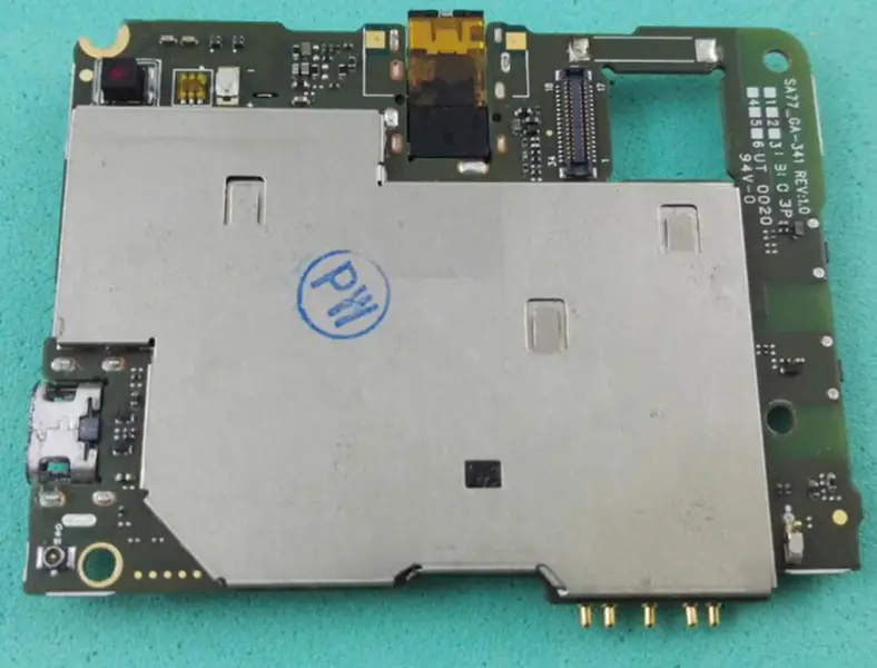 Sony Xperia L S36h C2105 ontgrendeld moederbord met chips