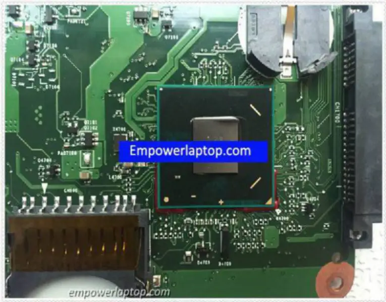 Toshiba BD10F-6060A2566201-MB-A02 Satellite V000325060 Moederbord