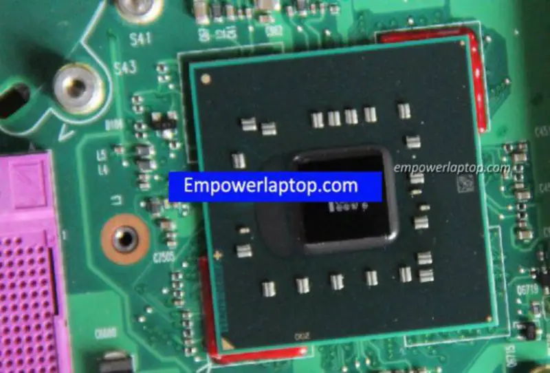 Toshiba C605 V000258030 GL40 Moederbord