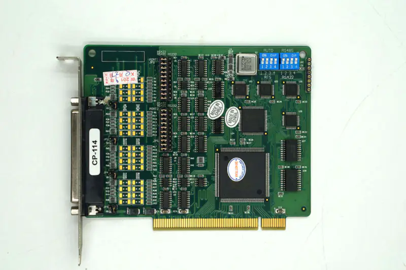 Moxa PCI seriële kaarten CP-114 4-poorts RS-232/422/485 industrieel moederbord