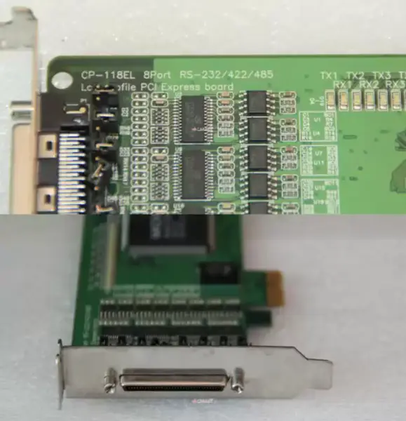MOXA CP-118EL 8 PORT RS-232/422/485 PCIe SERIAL CARD industrieel moederbord