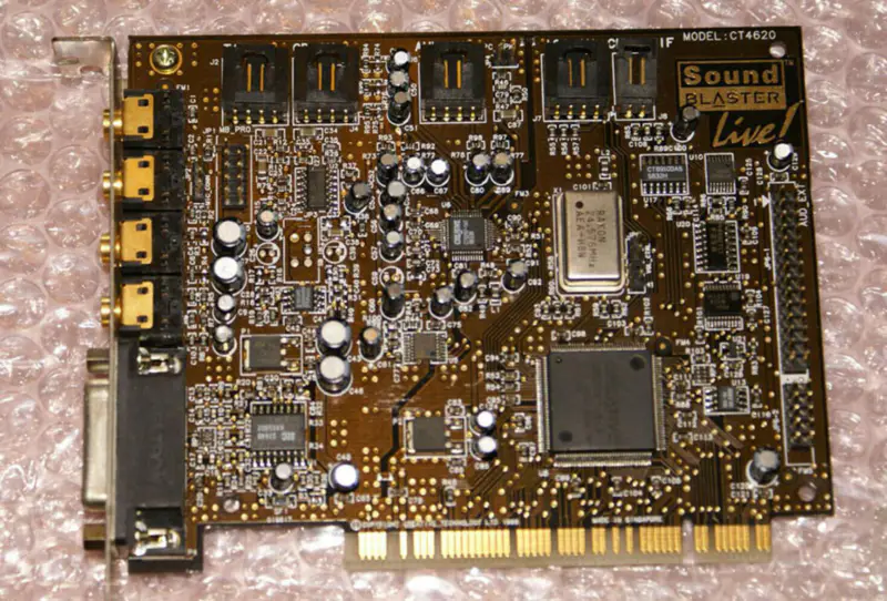 Creative Sound Blaster LIVE CT4620 4.1-kanaals PCI-geluidskaart
