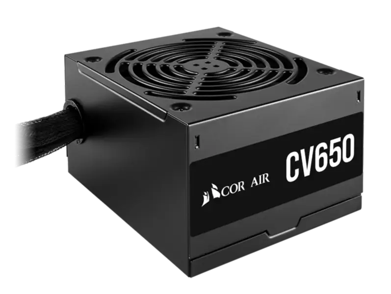 Cors Air Power Pc Voeding Cv650 650w Atx Hoge Voeding 80plus Geluidsarme Ventilator Rps0128