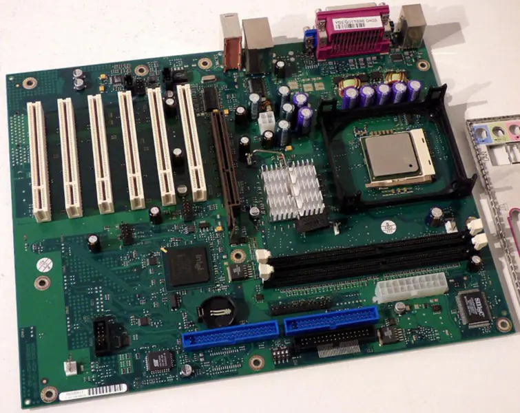 Siemens D1526-A11 GS2 Socket 478 W26361-W52-Z2-03-36 industrieel moederbord