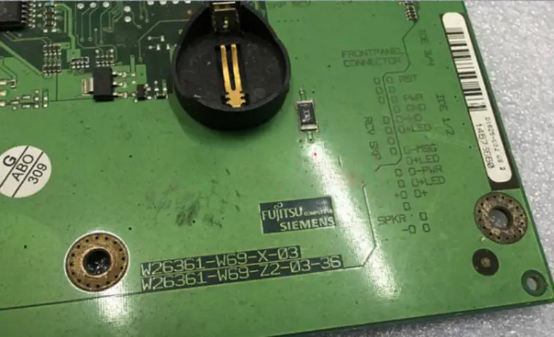 SIEMENS D1625-C32 GS 2 W26361-W69-X-03 W26361-W69-Z2-03-36 Industrieel moederbord