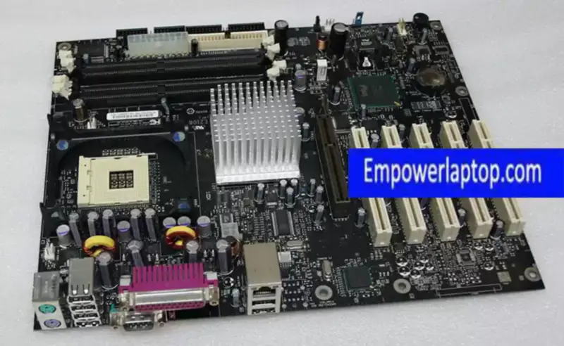 Intel D875PBZ Socket 478 P4 3.2Gh RAM 256Mb moederbord voor industriële apparatuur