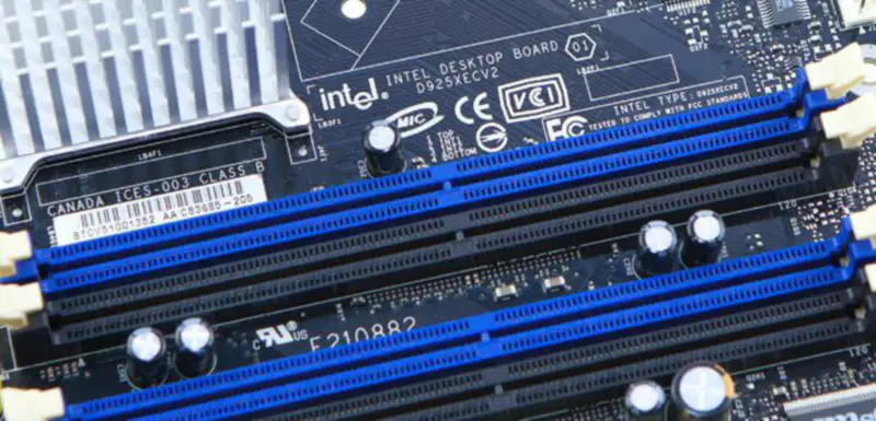 Intel D925XECV2 industrieel moederbord LGA 775 DDR2