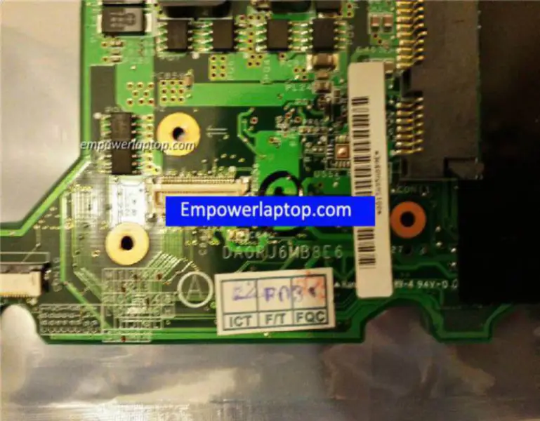Sony DA0RJ6MB8E6 MBX-157 Moederbord