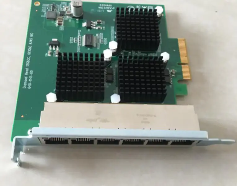 Diamant-hoofd 12G6CC Gigabit Ethernet Netwerkkaart 6-poorts PCI-E X4