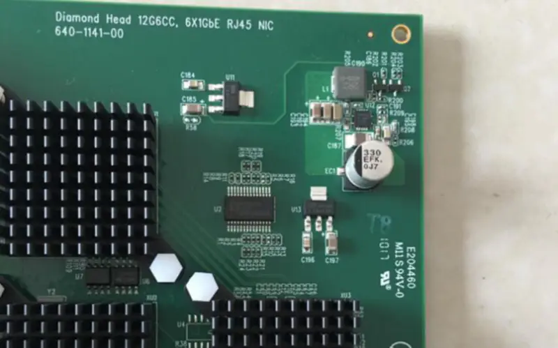 Diamant-hoofd 12G6CC Gigabit Ethernet Netwerkkaart 6-poorts PCI-E X4
