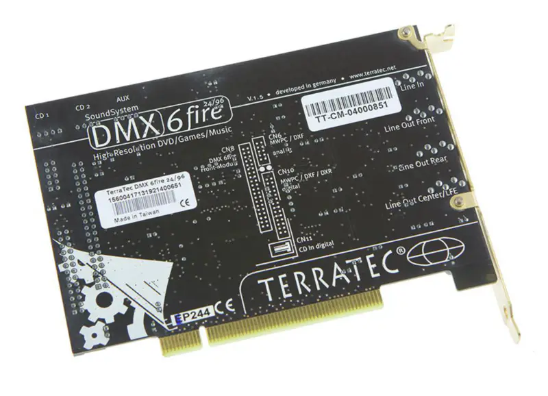 Terratec DMX 6Fire 24/96 geluidskaart