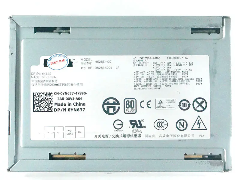 Dell YN637 YY922 Voeding
