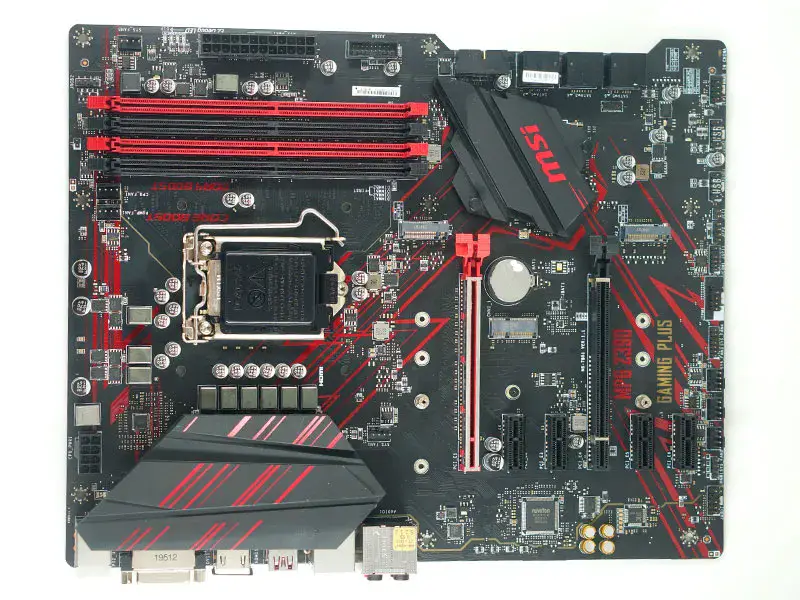 MSI MPG Z390 GAMING Plus Moederbord