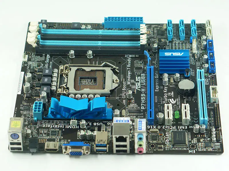 Asus P7H55-M/USB3-moederbord
