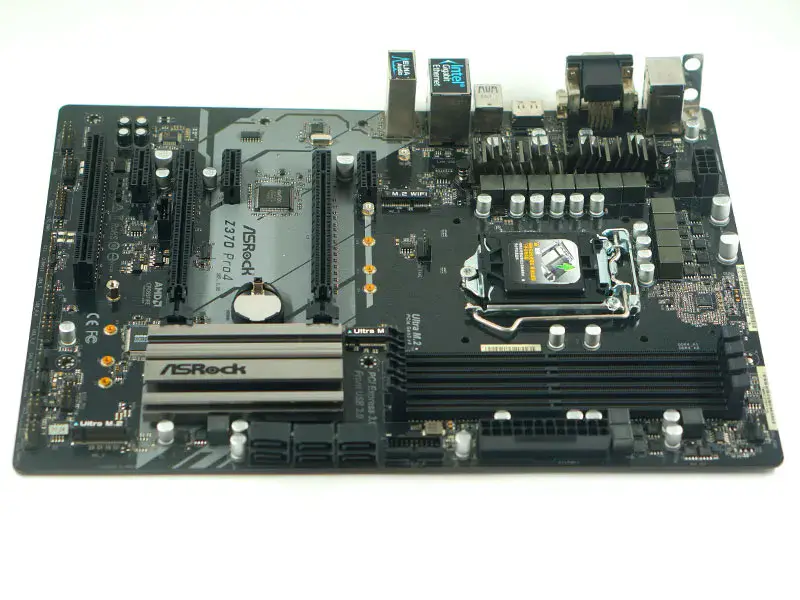 Asrock Z370 Pro4 Moederbord