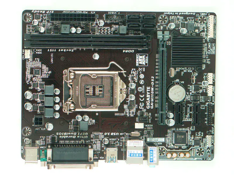 Gigabyte GA-H110M-DS2 Moederbord
