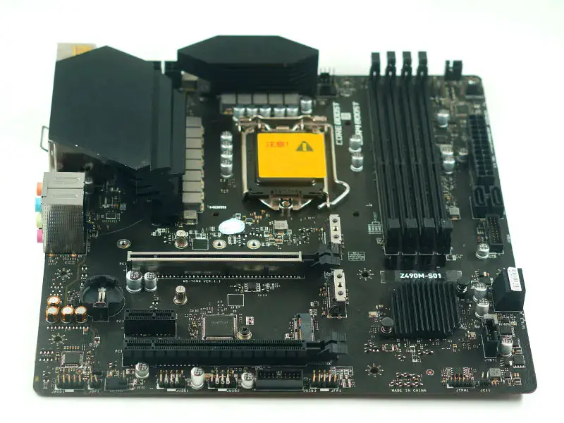 MSI Z490M-S01 Moederbord