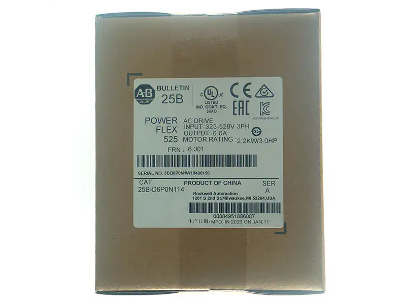Allen bradley 25B-D6P0N114 PLC-module