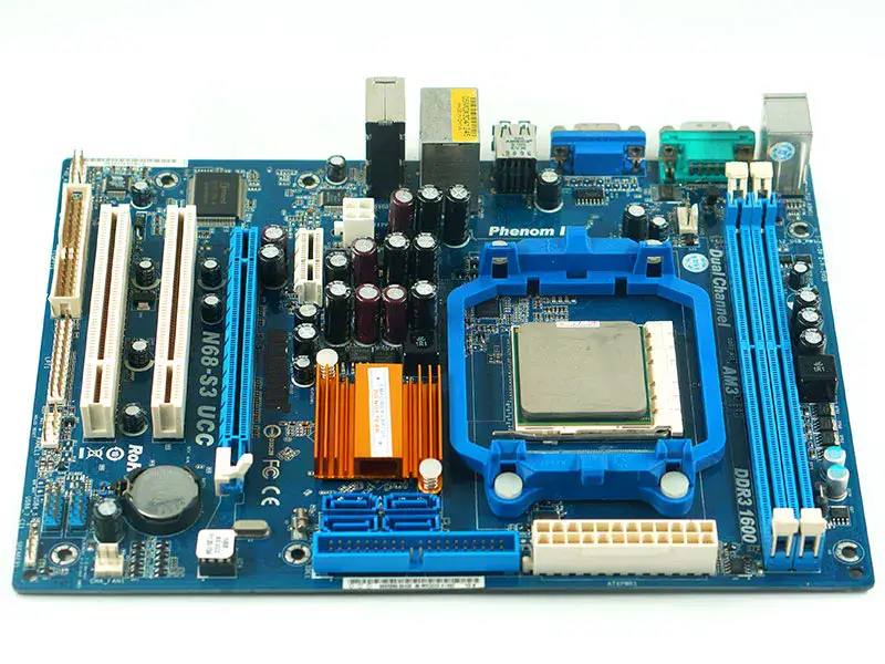 Asrock Asrock AM3 geïntegreerd klein N68-S3 UCC moederbord