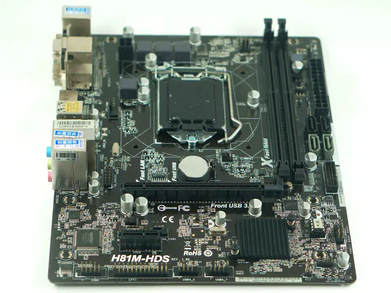 Asrock H81M-HDS Moederbord
