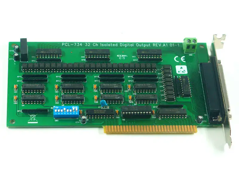Advantech PCL-734 REV.A1 ISA kaart