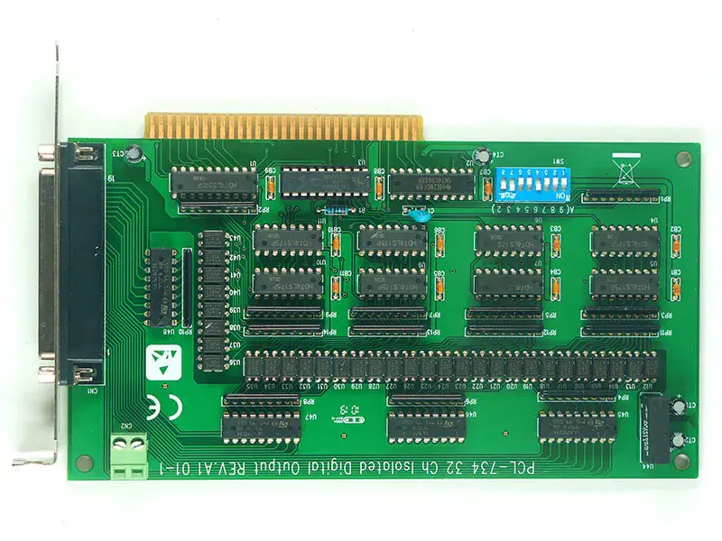 Advantech PCL-734 REV.A1 ISA kaart
