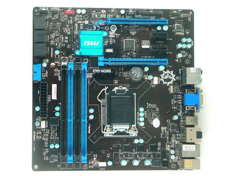 MSI B85M-G43 Moederbord LGA1150 DDR3 32 GB M-ATX