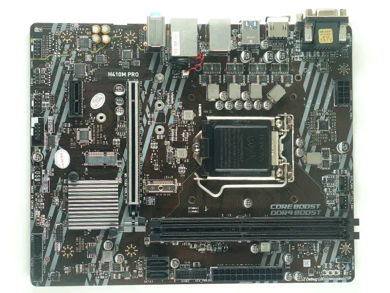 MSI H410M PRO moederbord LGA1200 DDR4
