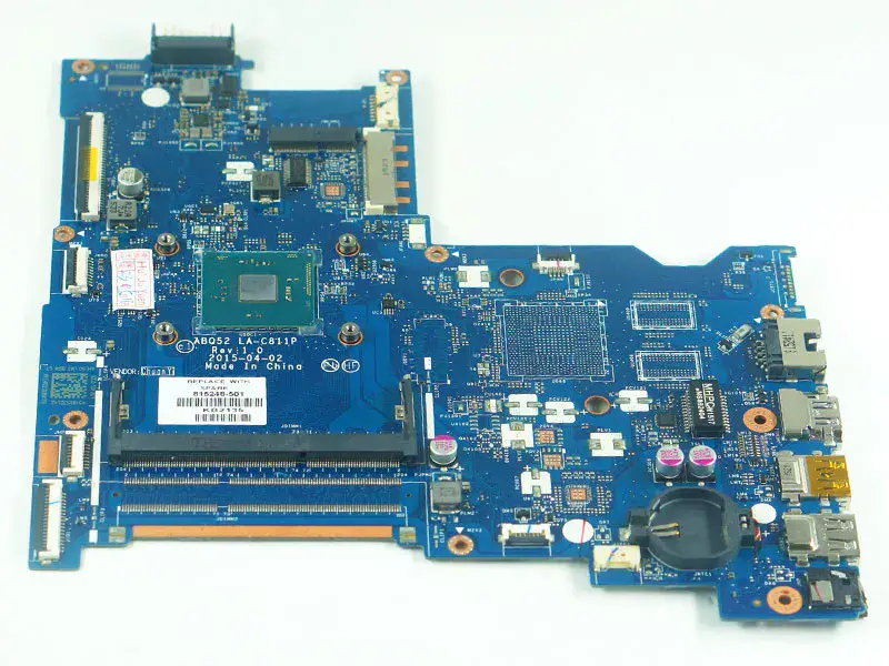 HP 15-AC 15-AC010NU 815248-001 ABQ52 LA-C811P Moederbord