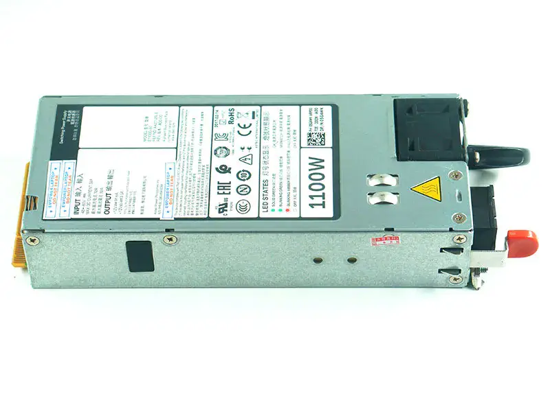 1100W DC voeding PSU voor Dell R620 R630 R720 R730XD R520 NX3200 1100W 5G4WK Y1MGX E1100D-S0