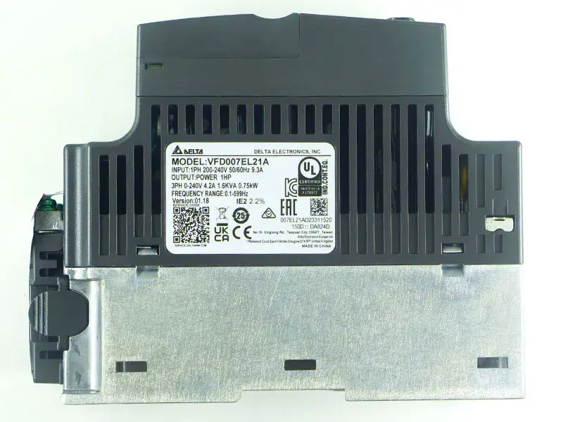Delta VFD007EL21A Frequentieregelaar