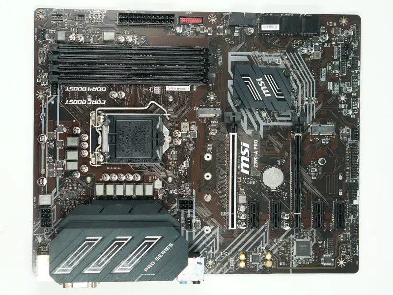 MSI Z390-A PRO Moederbord LGA1151 DDR4 64 GB