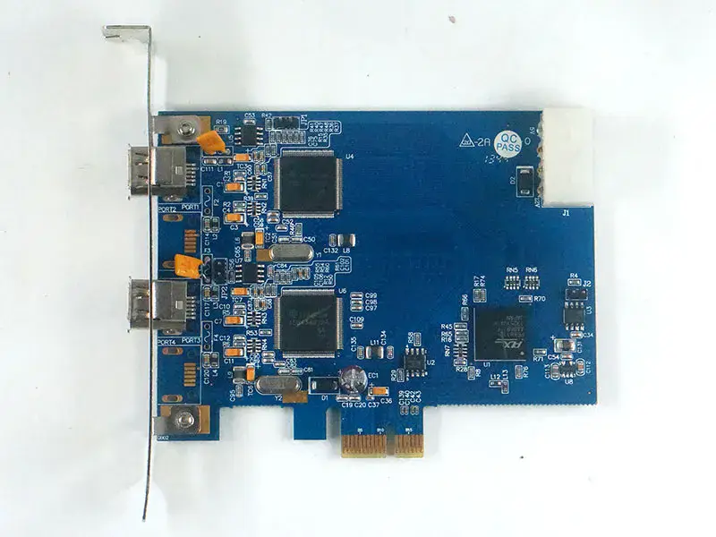 FWX2-PCIE10 Rev: 1.1 FWX2-PCIE10-2 1394 capturekaart