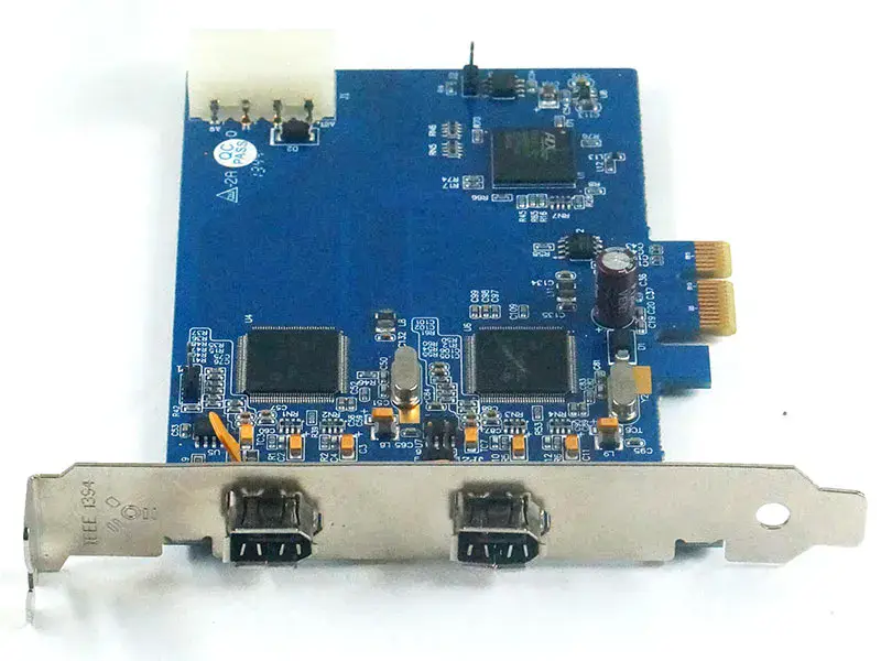 FWX2-PCIE10 Rev: 1.1 FWX2-PCIE10-2 1394 capturekaart