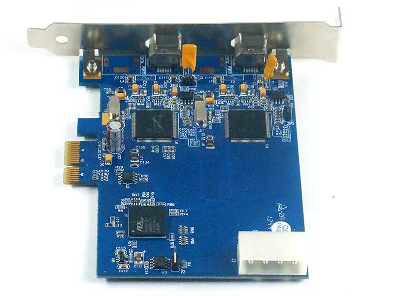 FWX2-PCIE10 Rev: 1.1 FWX2-PCIE10-2 1394 capturekaart