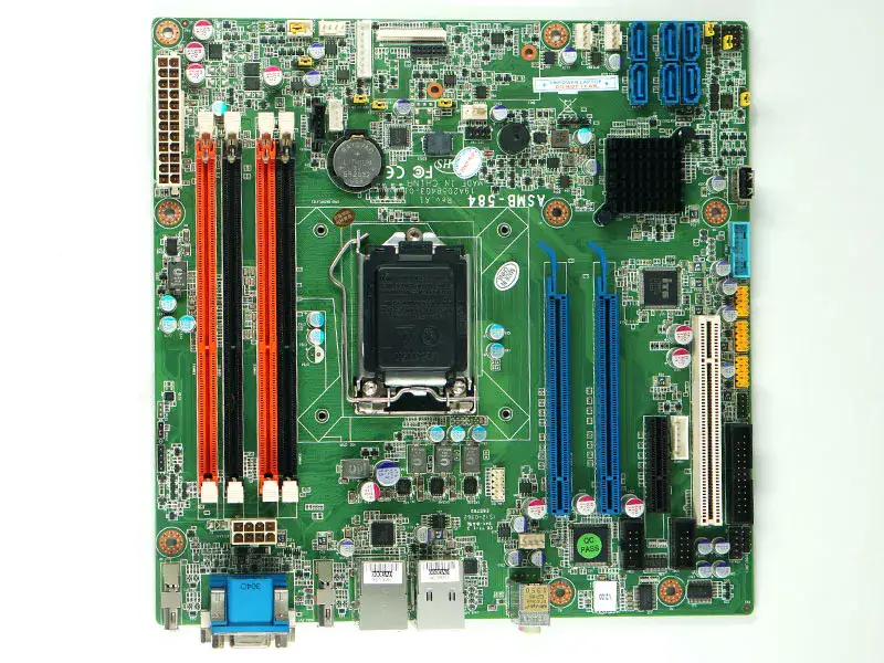 Advantech ASMB-584 REV.A1 ASMB-584G2 19A2058403-01 Moederbord