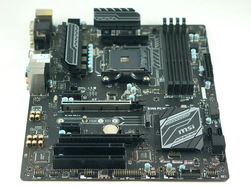 MSI B350 PC MATE Moederbord AM4 DDR4