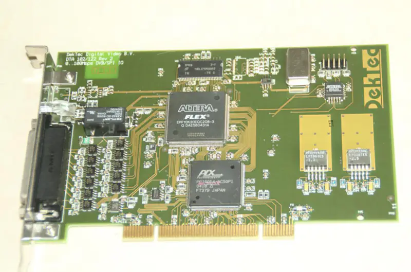 DekTec Digitale Video B.V. DTA 102/122 Rev 2 DVB/SPI IO