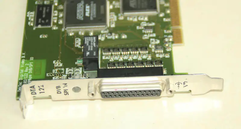 DekTec Digitale Video B.V. DTA 102/122 Rev 2 DVB/SPI IO