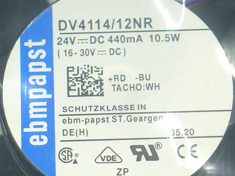 Ventilator Ebmpapst DV4114/12NR
