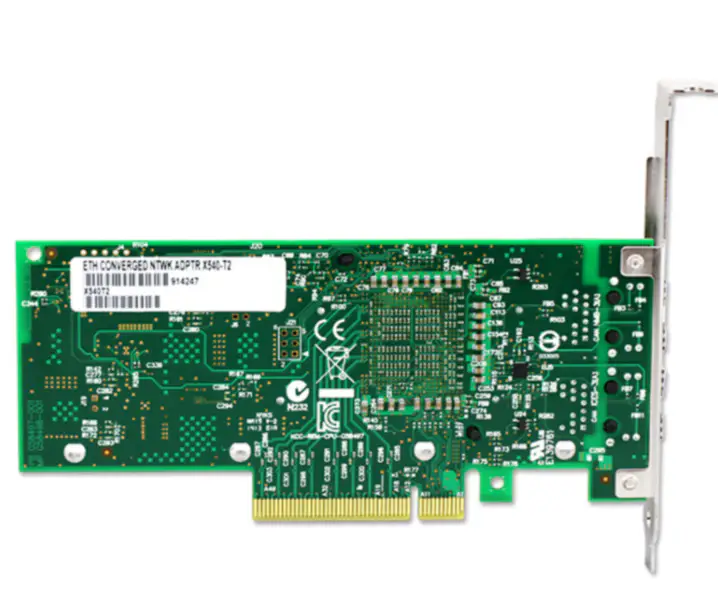 Originele Intel X520-T2 X540-T2 10Gps RJ45 PCI-E E10G42BT Ethernet geconvergeerde netwerkadapterkaart