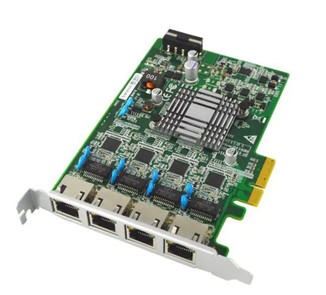 EFT-140 Hoogwaardige Gigabit industriële PCIE X4 POE-netwerkkaart met ondersteuning voor gelijktijdige 4-kanaals PSE-uitgang