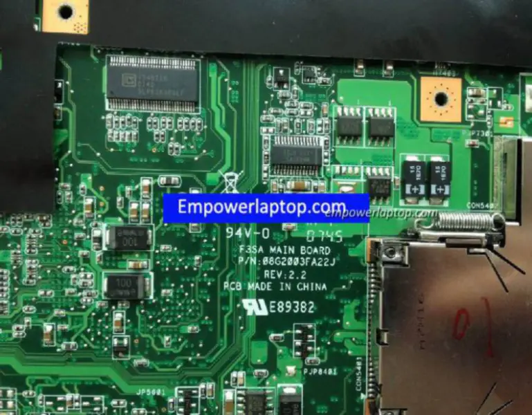 Asus F3SA Moederbord