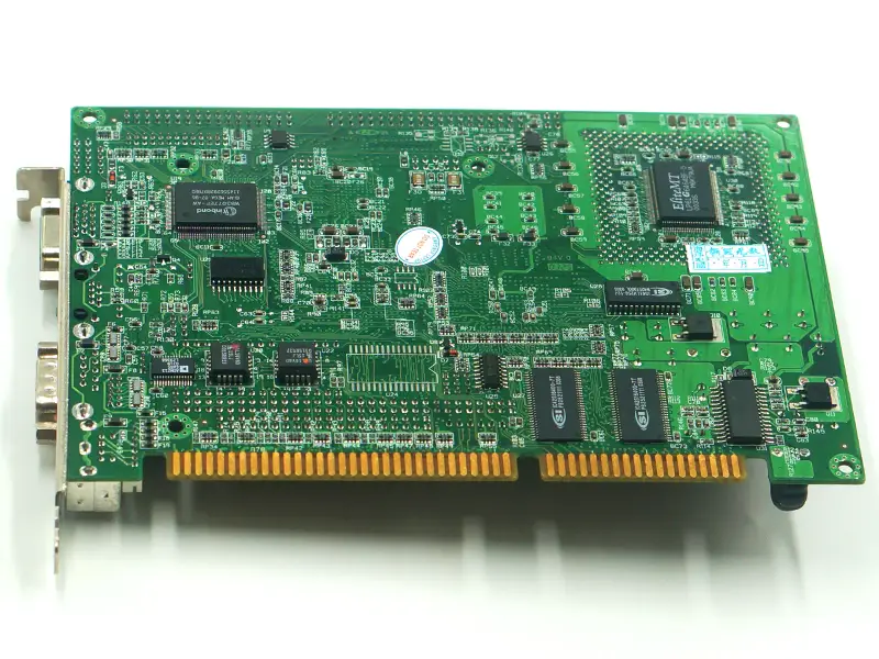 FB2502 VER:1.4 moederbord met CPU en FAN