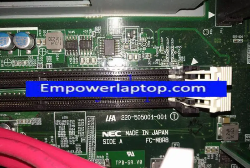 NEC LFA 220-505261-001 FC-MBR8D 220-505001-001 FC-MBR8 moederbord