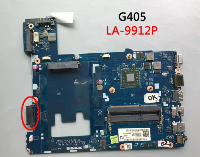 Lenovo G405 G505 LA-9912P Moederbord