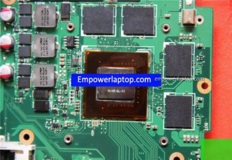 Asus G46VR Moederbord