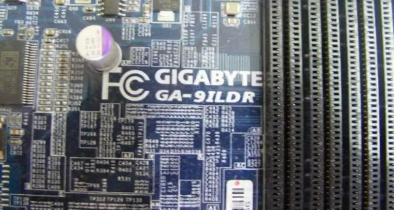 Gigabyte GA-9ILDR 604-pins Print Server-moederbord