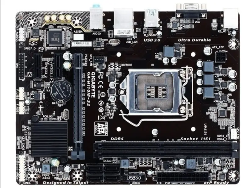 Gigabyte GA-H110M-S2 Moederbord LGA1151/DDR4/32G/M-ATX